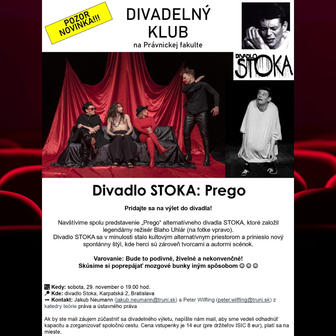Divadelný klub - Divadlo Stoka: Prego
