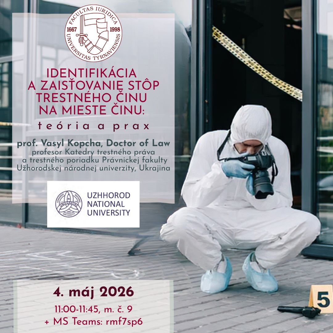 Identifikácia a zaisťovanie stôp