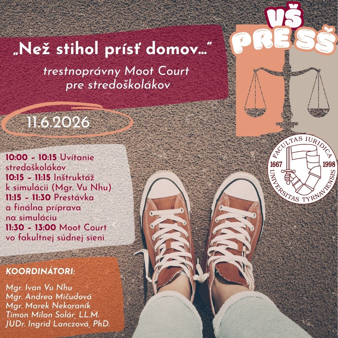 Moot court pre strednú školu