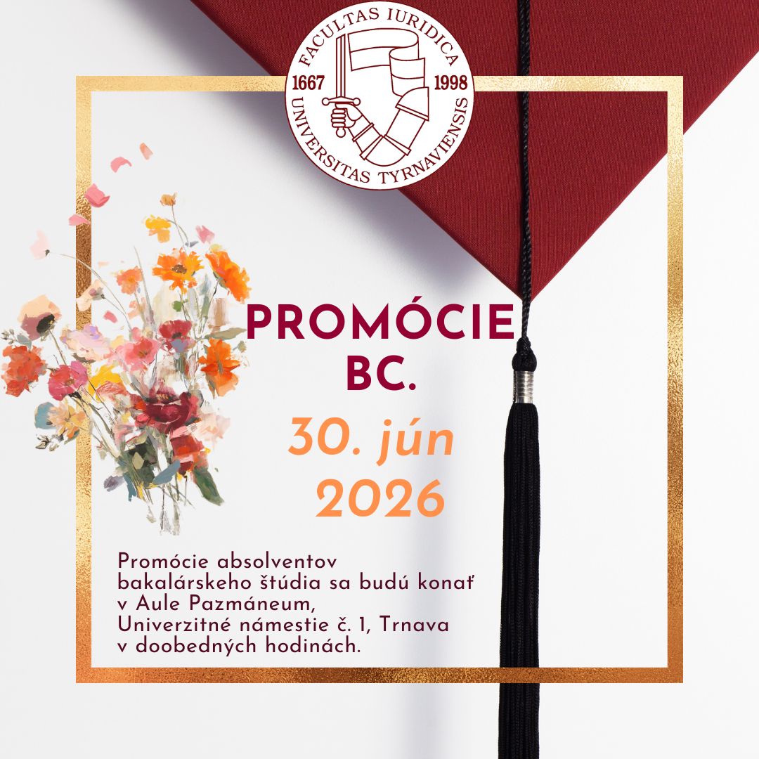 Promócie absolventov bakalárskeho štúdia