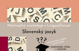 Motivačný workshop - slovenský jazyk