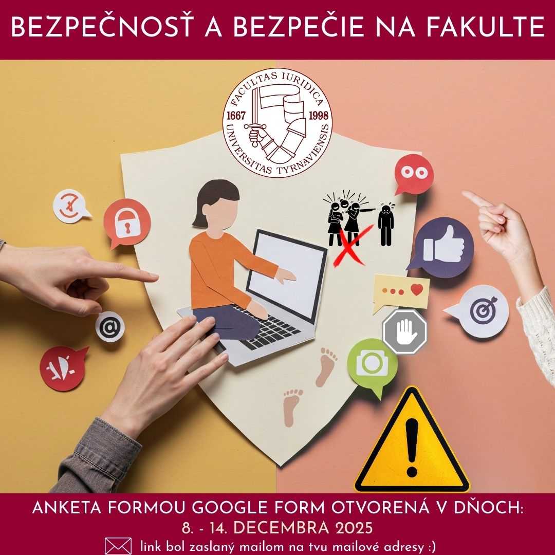 Anketa ,,Bezpečnosť a bezpečie na fakulte“