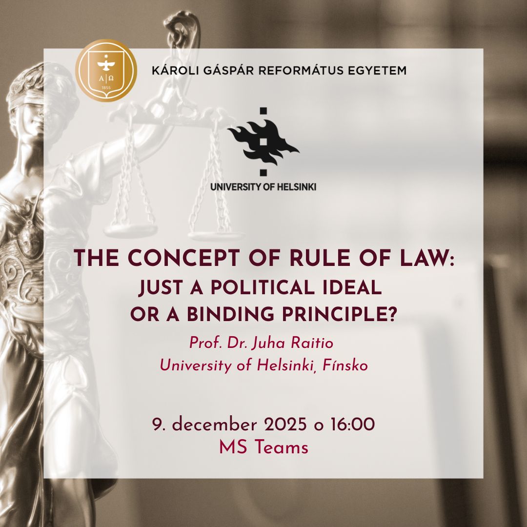 The Concept of Rule of Law