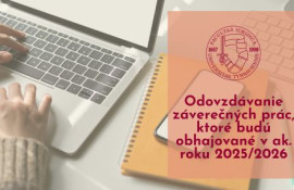Odovzdávanie záverečných prác
