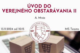 Úvod do verejného obstarávania II