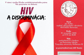 HIV a diskriminácia: Právne výzvy, neviditeľné bariéry a spoločenské predsudky
