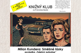 Knižný klub: Milan Kundera - Směšné lásky